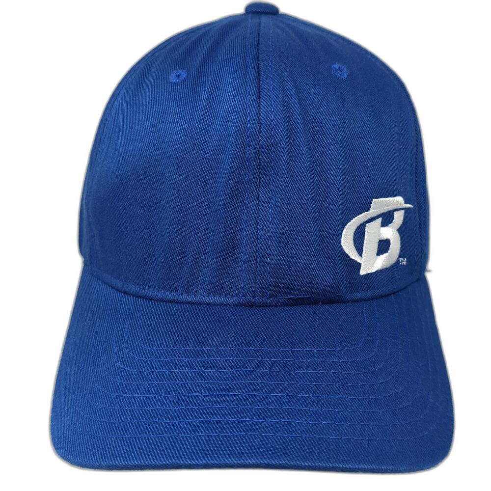 Flexfit Baseball Cap Blue XL Fitted Bodybuilding Fundsy Gather to Give Logo Hat